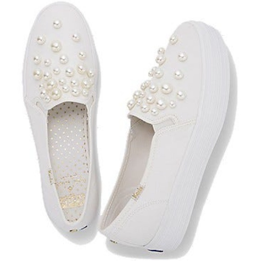 Keds x Kate Spade New York Triple Decker Pearls